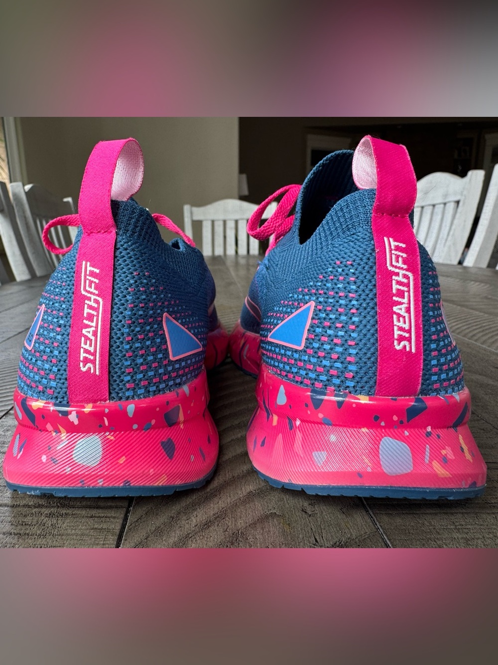 Brooks Levitate StealthFit 5 Blue/Beetroot/Plume Running Shoes Women’s Size 8 - Picture 12 of 16